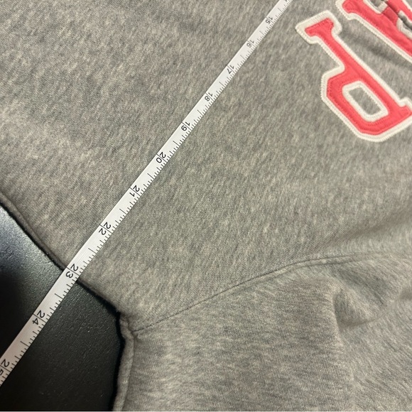 GAP Full Zip Front Hoodie Women’s Size XL Gray Pink - Picture 5 of 6